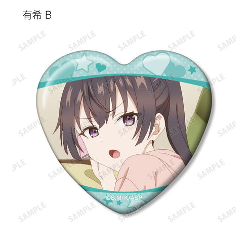 『時々ボソッとロシア語でデレる隣のアーリャさん』トレーディング場面写ハート型缶バッジ(単位/BOX)